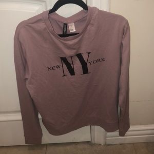 Mauve crew neck